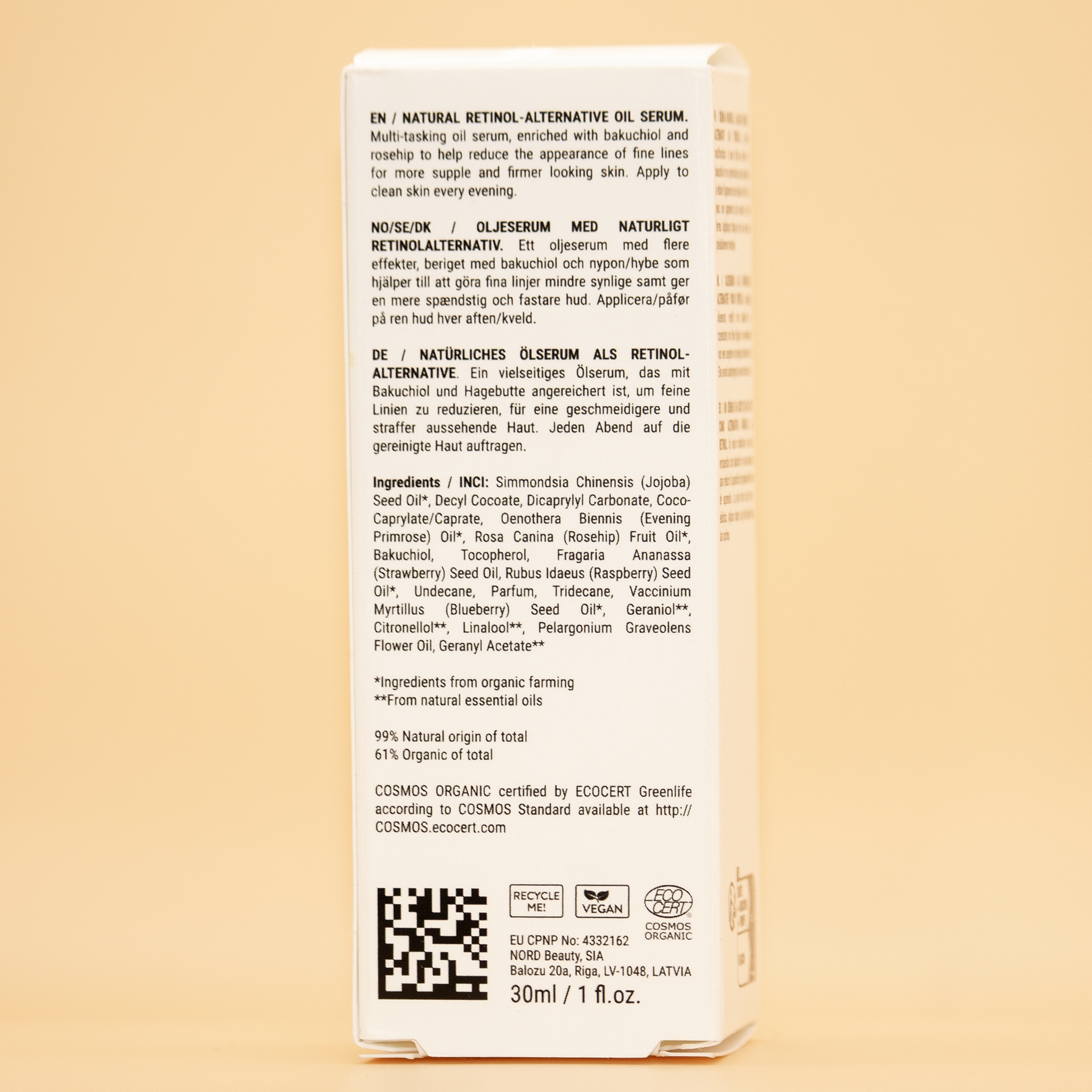 Natural Retinol-Alternative Oil Serum