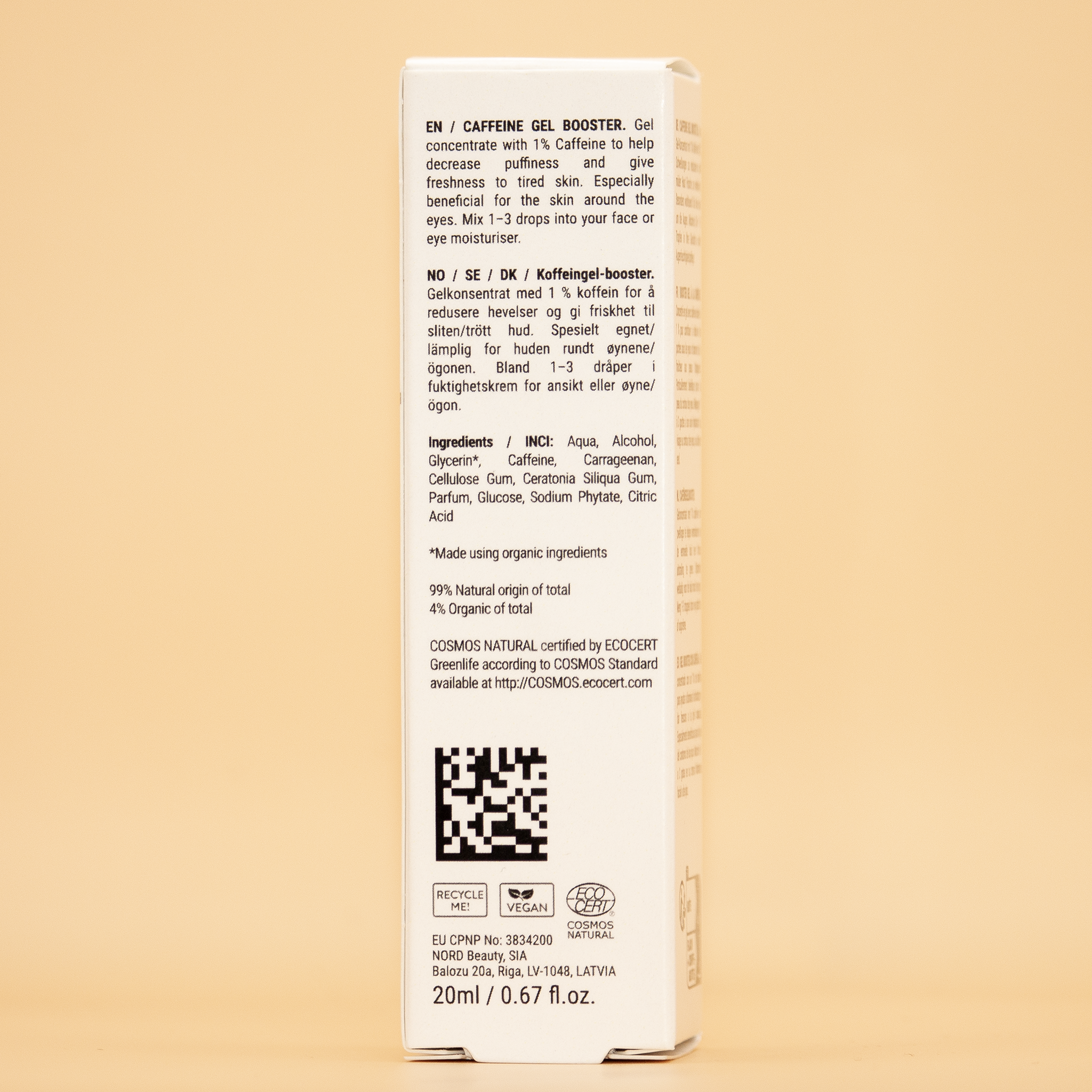 Caffeine Gel Booster